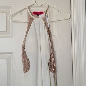 Morgan &Co white women dress